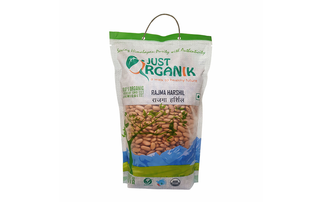 Just Organik Rajma Harshil   Pack  1 kilogram